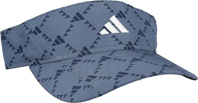 adidas Women's Monogram Print Fairway Golf Visor