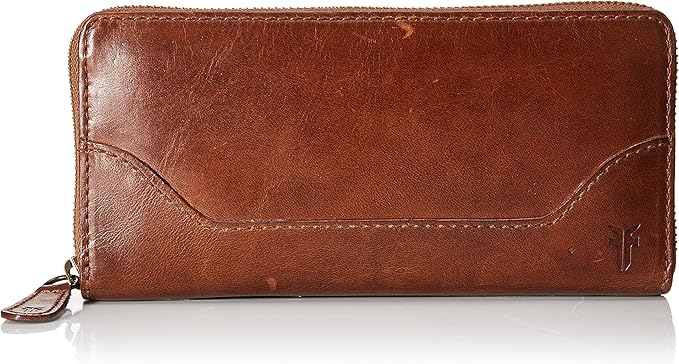 FRYE Melissa Zip Around Leather Wallet