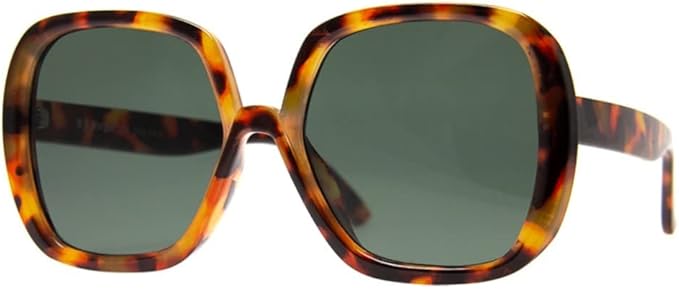 A.J. Morgan Women's Oversized, Vintage Inspired Sunglasses Rectangular