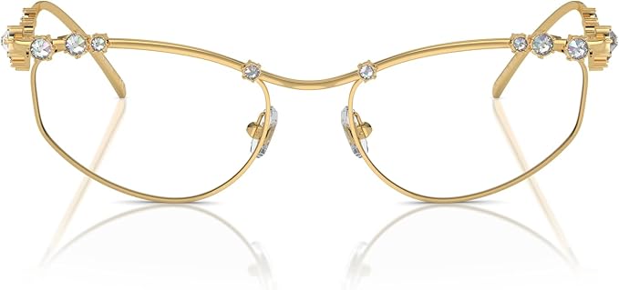 SWAROVSKI Women's Sk1015 Cat Eye Prescription Eyewear Frames