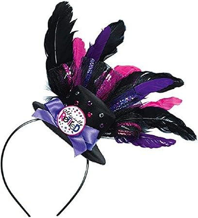 Multicolor Officially Retired Retirement Fascinator - 11