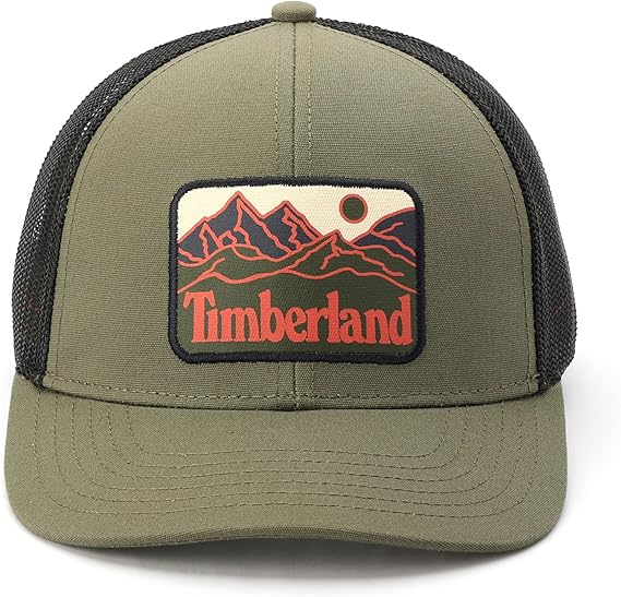 Timberland Unisex-Adult Mountain Line Patch Trucker