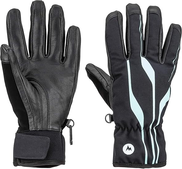 Marmot Women's Spring Ski Glove - Lightweight, Waterproof, Breathable with Falcon Grip, Cuff Tabs & Nose Wipe