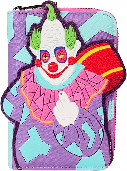 Loungefly Killer Klowns Jumbo Cosplay Zip Around Wallet