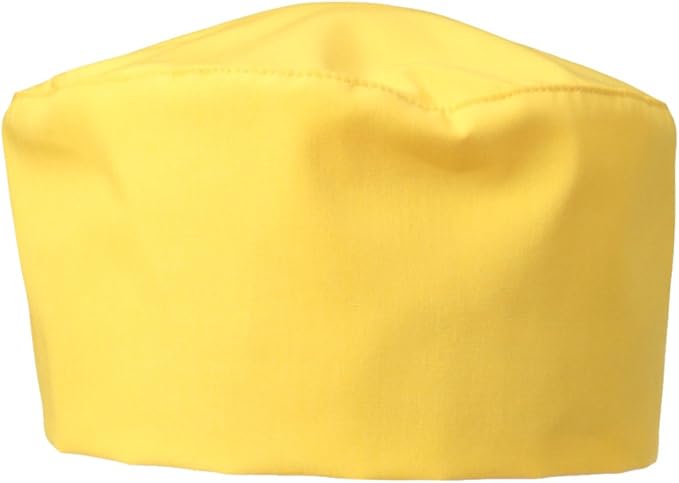 Uncommon Threads Unisex Epic Beanie Cap Chef Cook Hat with Hook and Loop Closure