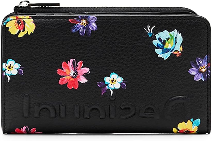 Desigual Women's Accessories PU Medium Wallet, Black