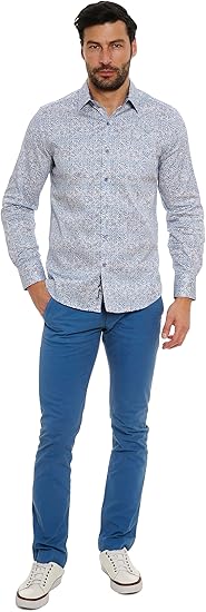 Robert Graham Men's Kaimana Long Sleeve Woven Shirt