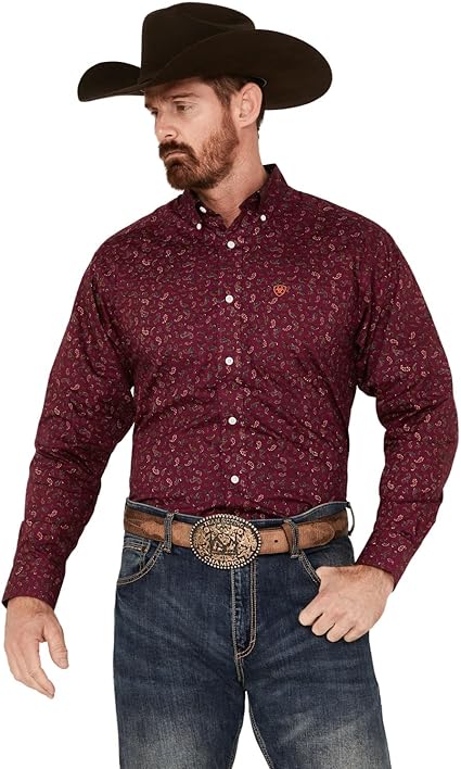 Ariat Men's Wrinkle Free Vernell Classic Fit Shirt