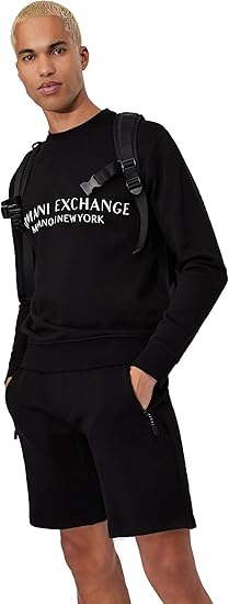 A | X ARMANI EXCHANGE Men's Pullover City Sweatshirt