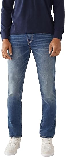 True Religion Men's Geno Slim Fit Straight Leg Jean