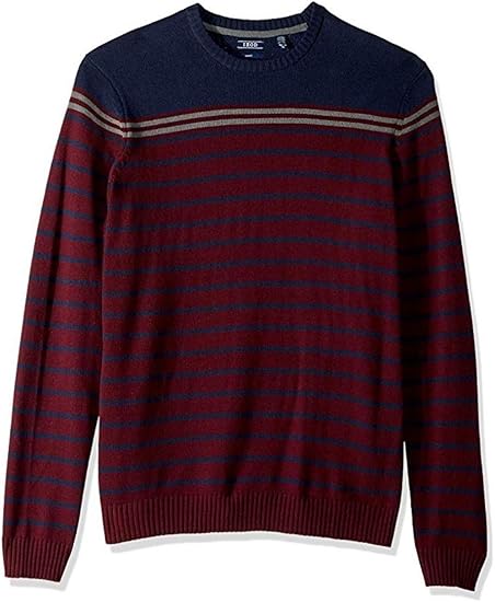 IZOD Men's Fine Gauge Crew Sweater (Regular & Slim Fit)