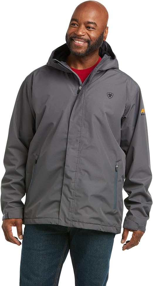 ARIAT Mens Rebar Stormshell Waterproof Jacket