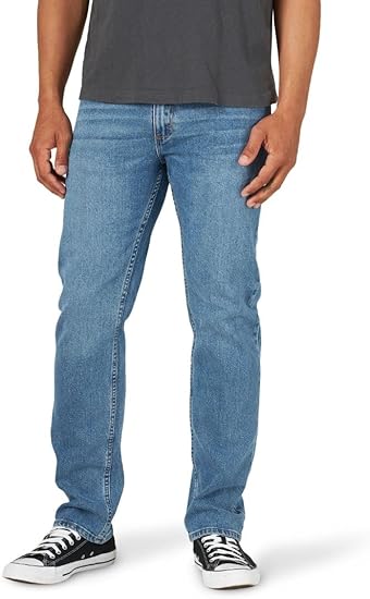 Wrangler Authentics Men's Regular Fit Comfort Flex Waist Jean