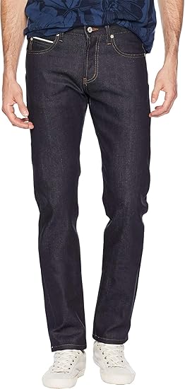 Naked & Famous Denim Men's Super Guy Nightshade Stretch Selvedge