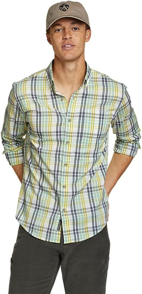 Eddie Bauer Men's Voyager Flex Long-Sleeve Shirt