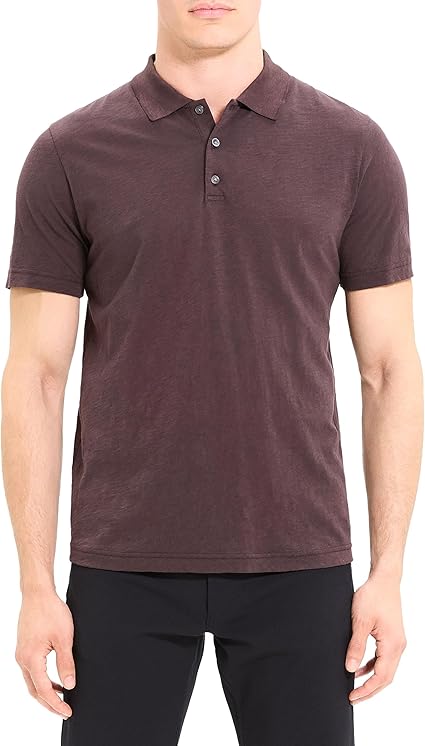 Theory Men's Bron Polo in Cosmos