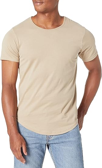 Bella Canvas Men's Curved Hem Tee