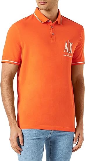 Armani Exchange Men's Pique Icon Polo