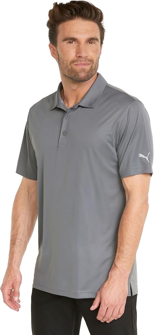 Puma Golf Men's Gamer Polo, Quiet Shade, 3XL