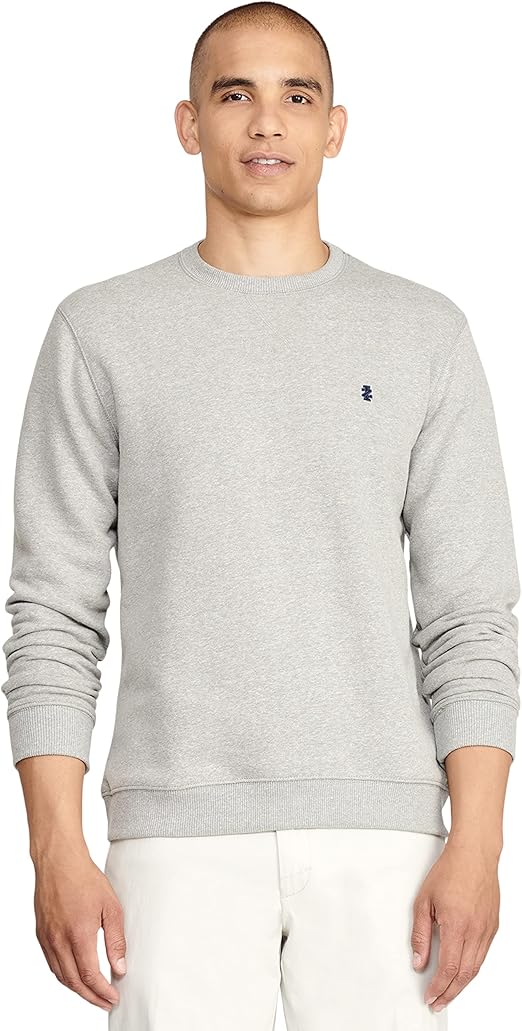 IZOD Men's Advantage Performance Crewneck Fleece Pullover Sweatshirt