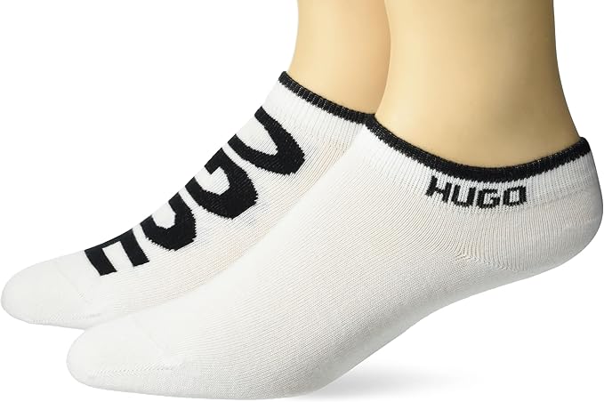 HUGO Men's 2-pack Big Logo Ankle Socks