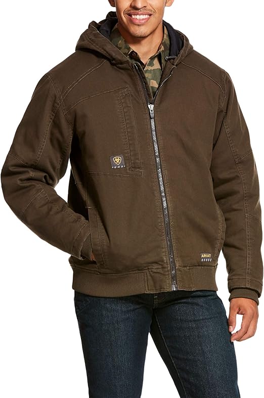 ARIAT Men's Rebar Washed Duracanvas Insulated Jacket