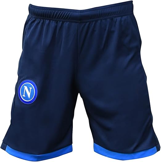 SSC Napoli Men's Standard Sportswear Training Shorts, BLU Wing/AZZ NA, S