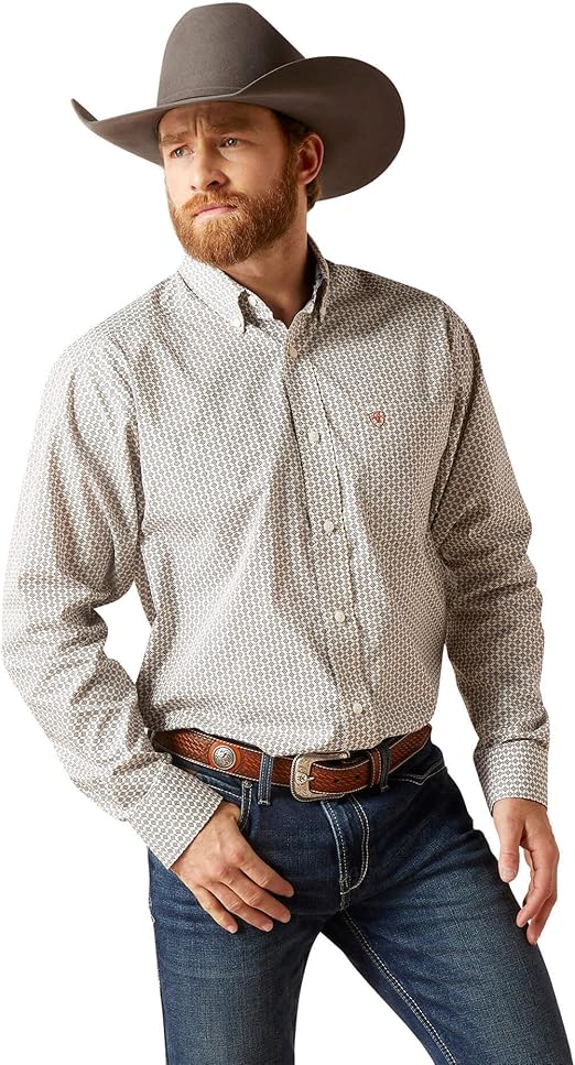 Ariat mens Wrinkle Free Kingsley Classic Fit Shirt