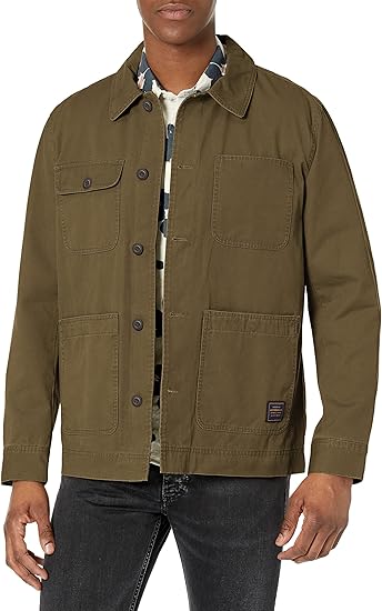 Lucky Brand Mens Four Pocket Cotton Jacket