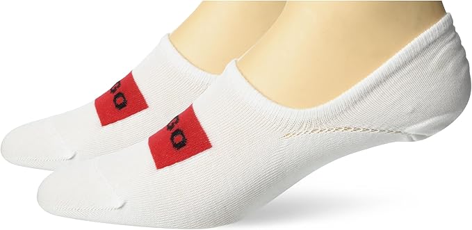 HUGO Men's 2-Pack Low Profile Cotton Socks