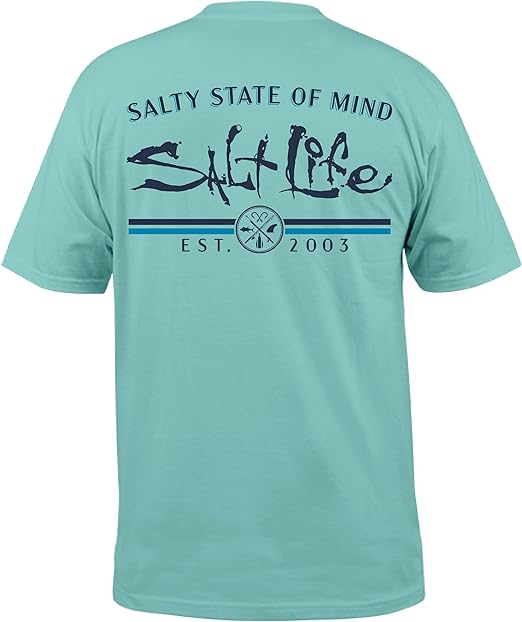 Salt Life Men's Striated Short Sleeve Tee