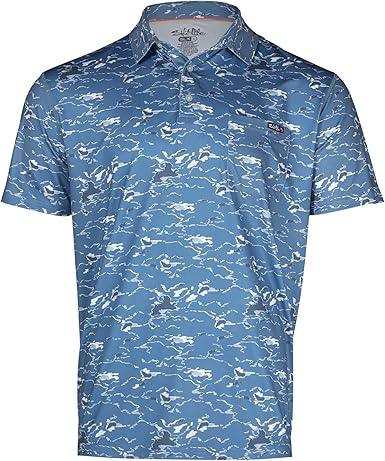 Salt Life Men's Tactical Camo Short Sleeve Performance Pocket Tee