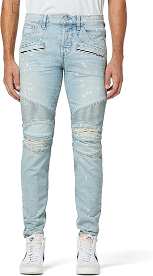 HUDSON Men's The Blinder V2 Skinny Biker Jean