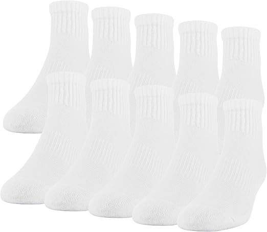 Gildan Mens Cotton Ankle Socks