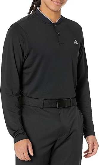 adidas Men's Long Sleeve Golf Polo Shirt