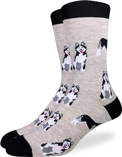 Good Luck Sock Men's Dog Socks, Adult