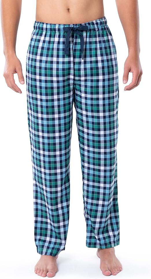 IZOD Men's Poly-rayon Yarn-dye Woven Sleep Pant Pajama Bottom