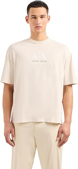 A｜X ARMANI EXCHANGE Men's Limited Milano Edition Comfort Fit Logo Tee