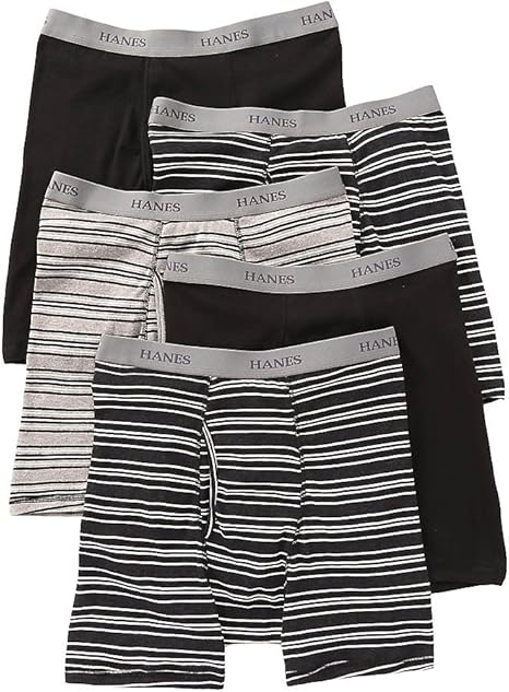 Hanes Men's Tagless Boxer Briefs-Multiple Colors