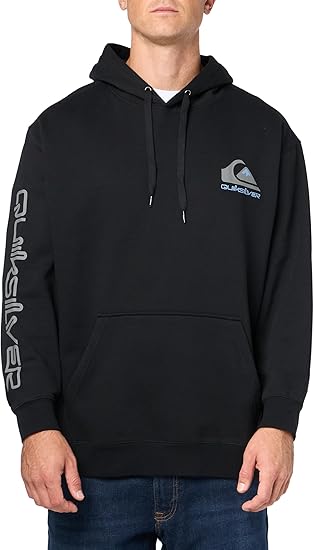 Quiksilver Men's Omni Logo Pullover Hoodie Sweatshirt