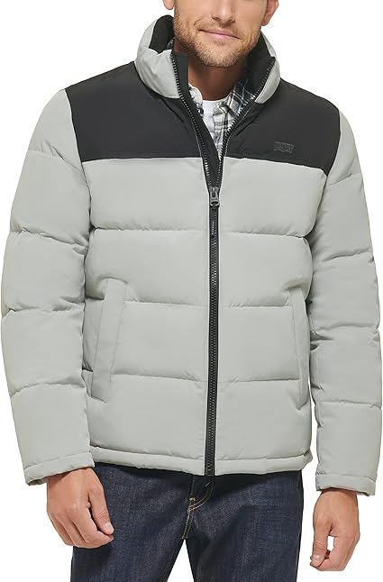 Levi's Men's Arctic Cloth Retro Bubble Puffer Jacket