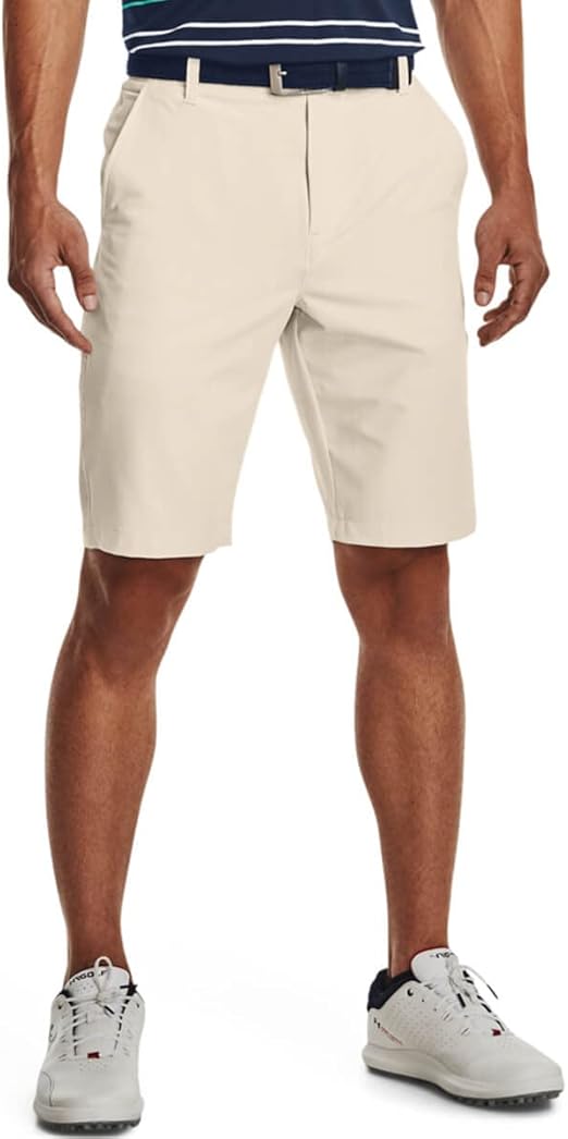 Under Armour Mens Drive Taper Short, Summit White (110)/Halo Gray, 32