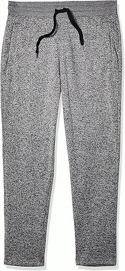 Southpole Men's Fleece Jogger, Marled Grey, Small