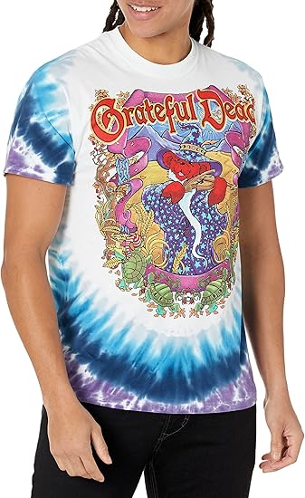 Liquid Blue Men's Grateful Dead-Terrapin Moon T-Shirt