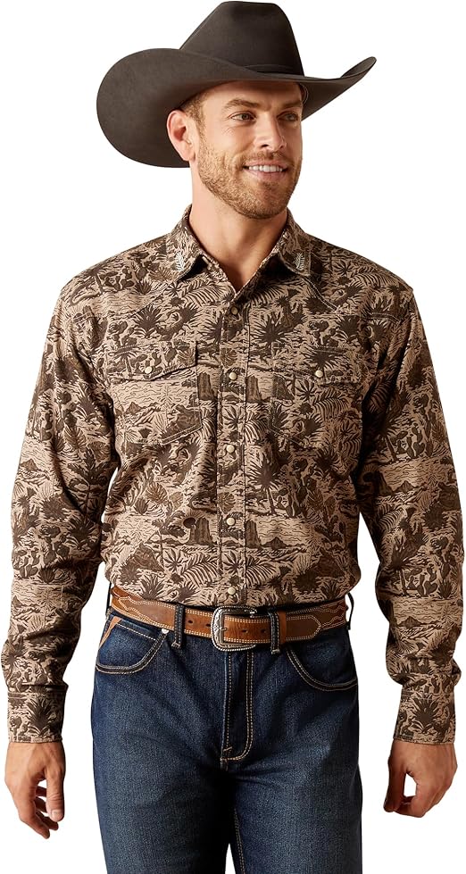 Ariat Men's Sendero Desert Retro Fit Shirt