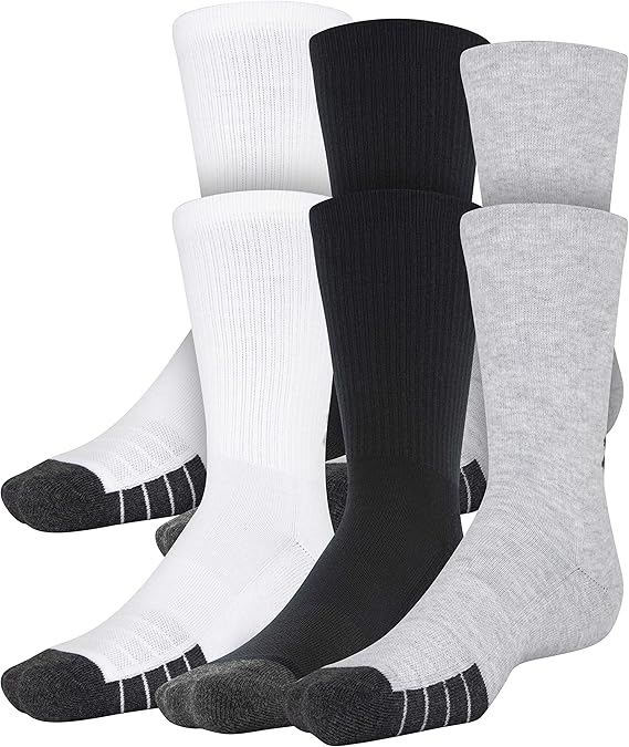 Under Armour Performance Tech Crew Socks, Multipairs