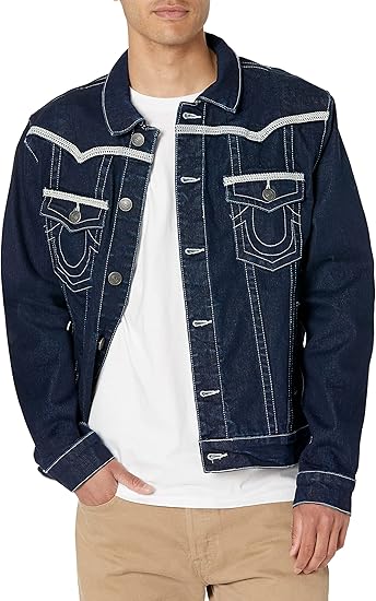 True Religion Men's Sn Jimmy Jacket Flatlock