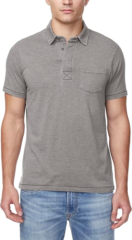 Buffalo David Bitton Men's Short Sleeve Knit Polo