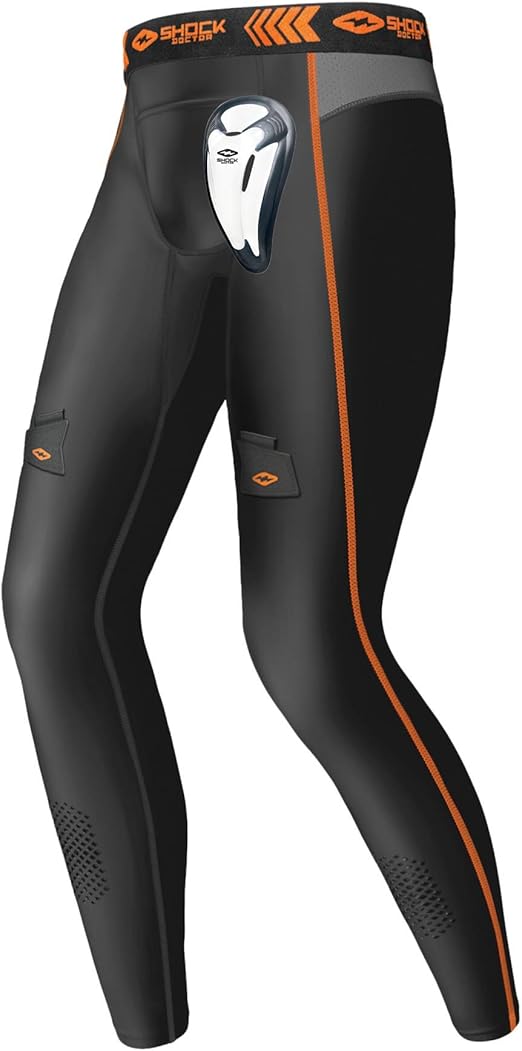 Shock Doctor Men's Core Hockey Pants with Protective Bioflex Cup (Adult)