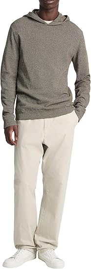 Vince Men's Textured Thermal Hoodie